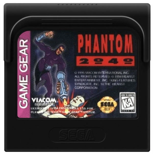 Phantom 2040 - Sega Game Gear