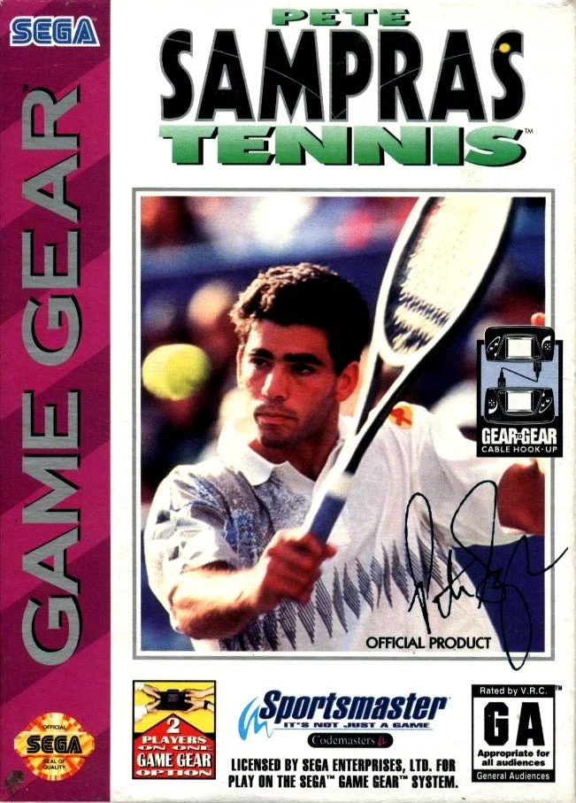 Pete Sampras Tennis - Sega Game Gear