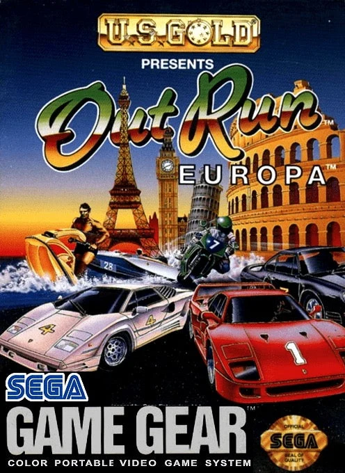 Outrun Europa - Sega Game Gear