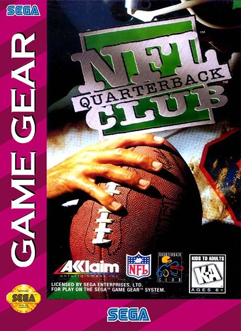NFL Quarterback Club 95 - Sega Game Gear