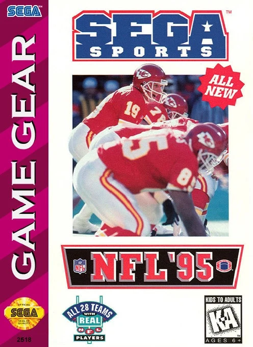 NFL 95 - Sega Game Gear