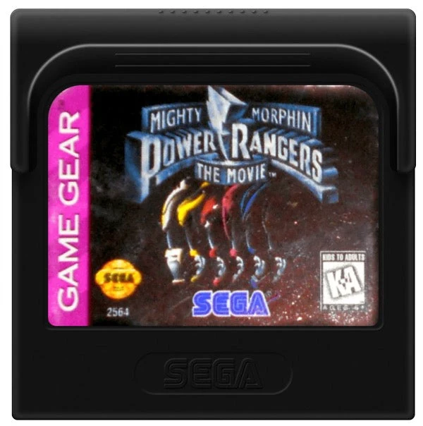 Mighty Morphin Power Rangers The Movie - Sega Game Gear