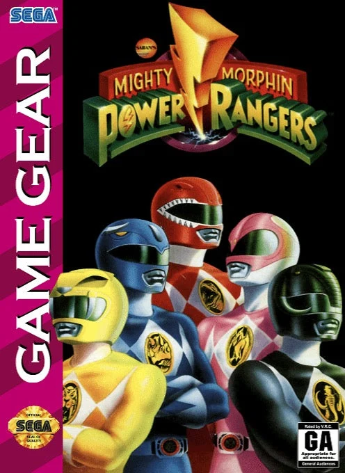 Mighty Morphin Power Rangers - Sega Game Gear