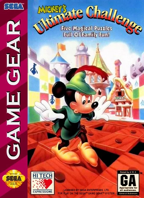 Mickey's Ultimate Challenge - Sega Game Gear