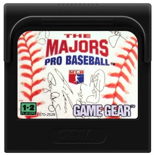 Majors Pro Baseball - Sega Game Gear