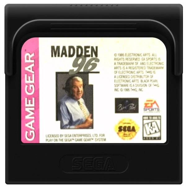 Madden 96 - Sega Game Gear