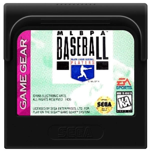 MLBPA Baseball - Sega Game Gear