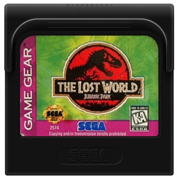 Lost World Jurassic Park - Sega Game Gear