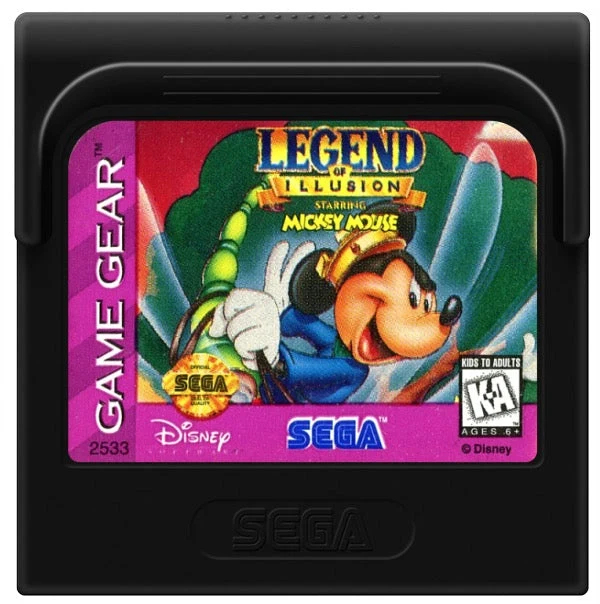 Legend of Illusion Starring Mickey Mouse - Sega Game Gear