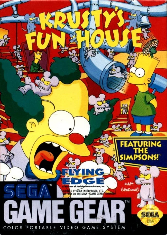 Krusty's Fun House - Sega Game Gear