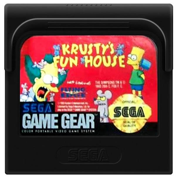 Krusty's Fun House - Sega Game Gear