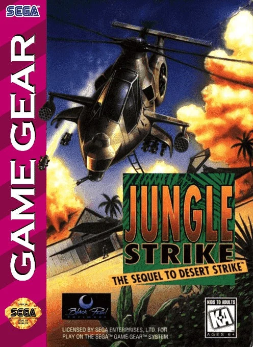 Jungle Strike - Sega Game Gear