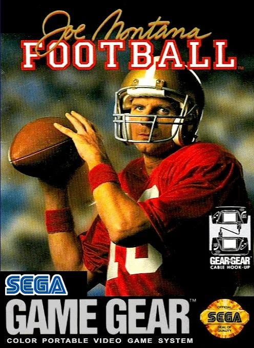 Joe Montana Football - Sega Game Gear