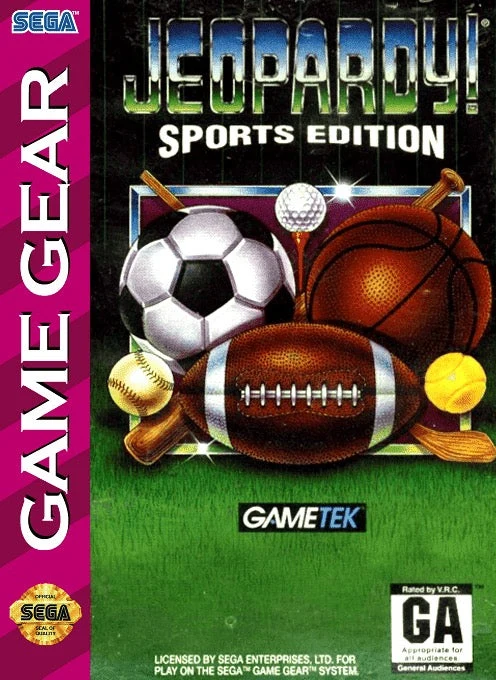 Jeopardy Sports Edition - Sega Game Gear