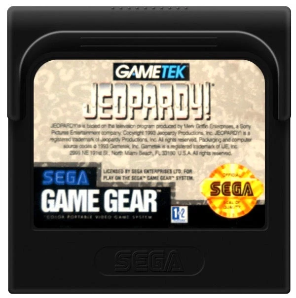 Jeopardy - Sega Game Gear