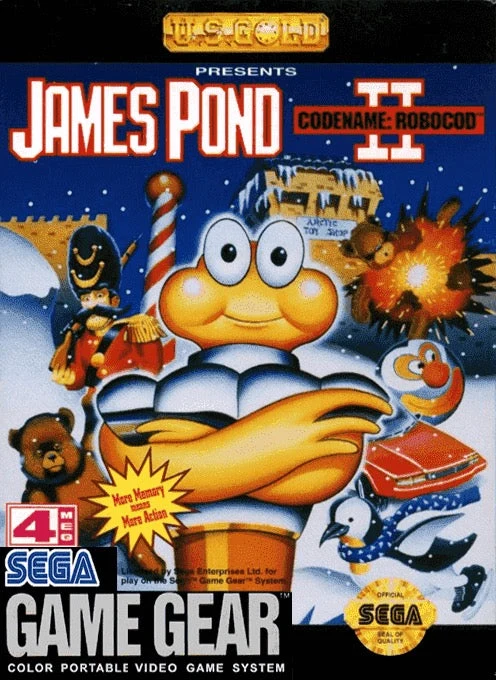 James Pond 2 Codename Robocod - Sega Game Gear