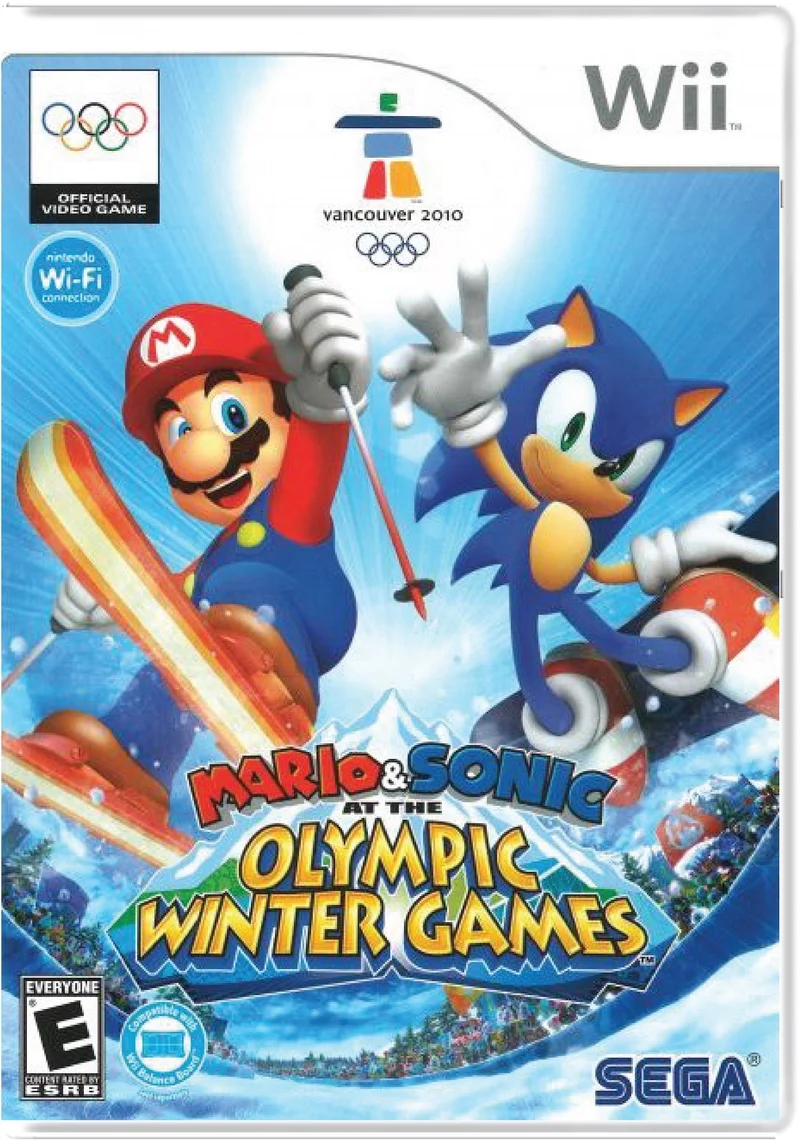 Mario & Sonic at the Olympic Winter Games - Nintendo Wii
