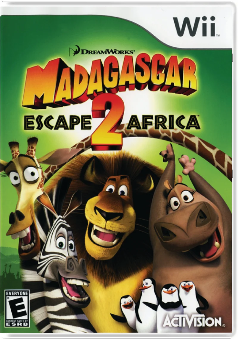 Madagascar Escape 2 Africa - Nintendo Wii