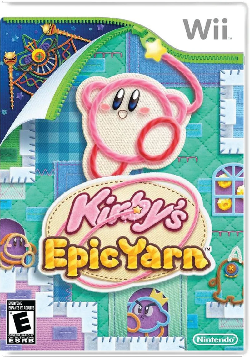 Kirby's Epic Yarn - Nintendo Wii
