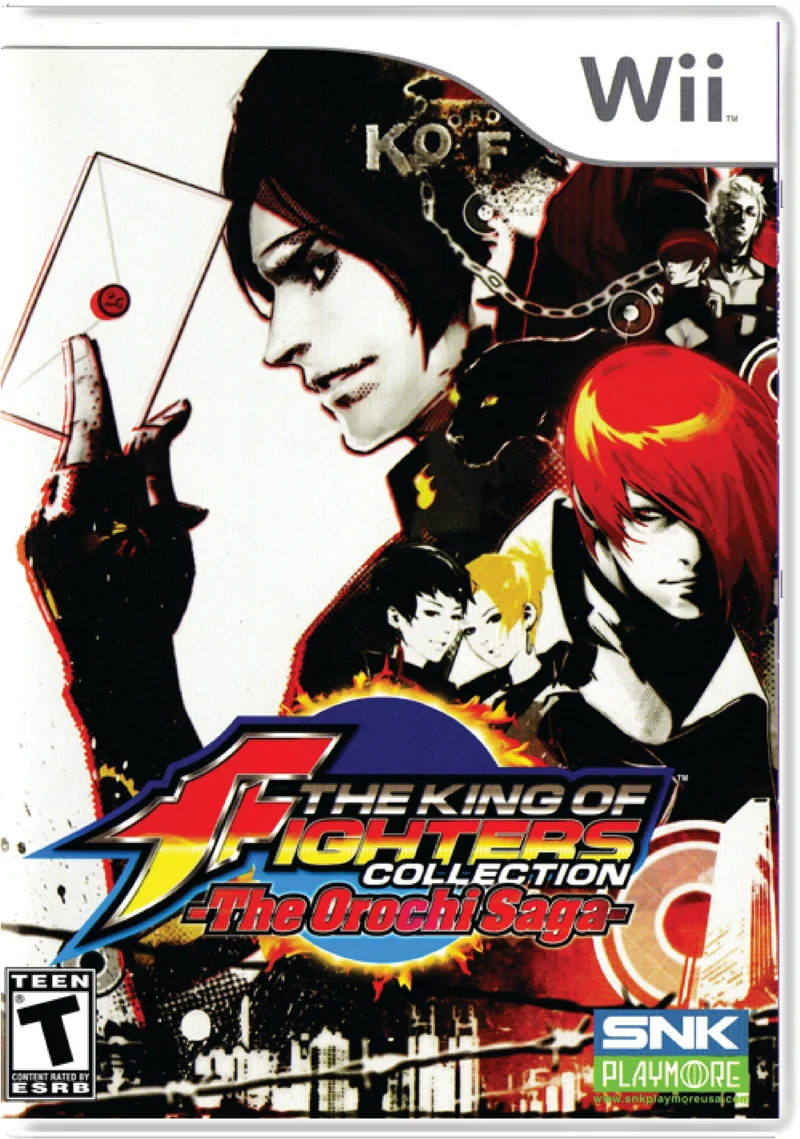 King of Fighters Collection The Orochi Saga - Nintendo Wii