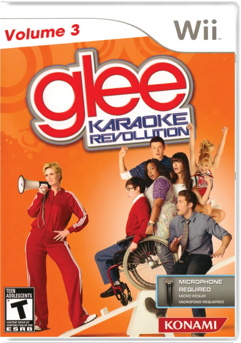 Karaoke Revolution Glee Vol 3 - Nintendo Wii