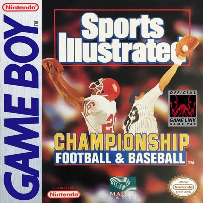 Sports Illustrated Championship Football & Baseball - Nintendo Game Boy