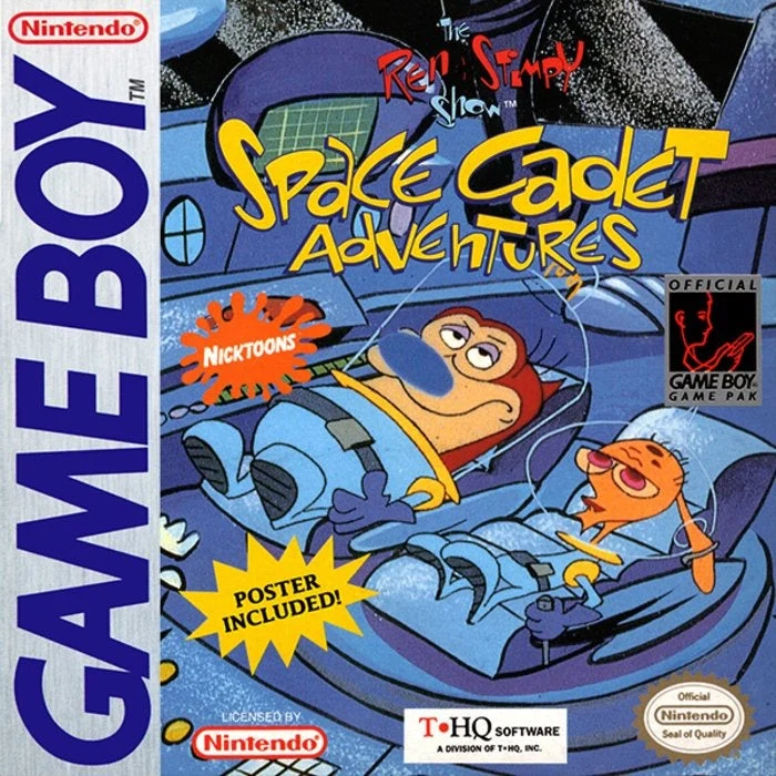 Ren & Stimpy Space Cadet Adventures - Nintendo Game Boy