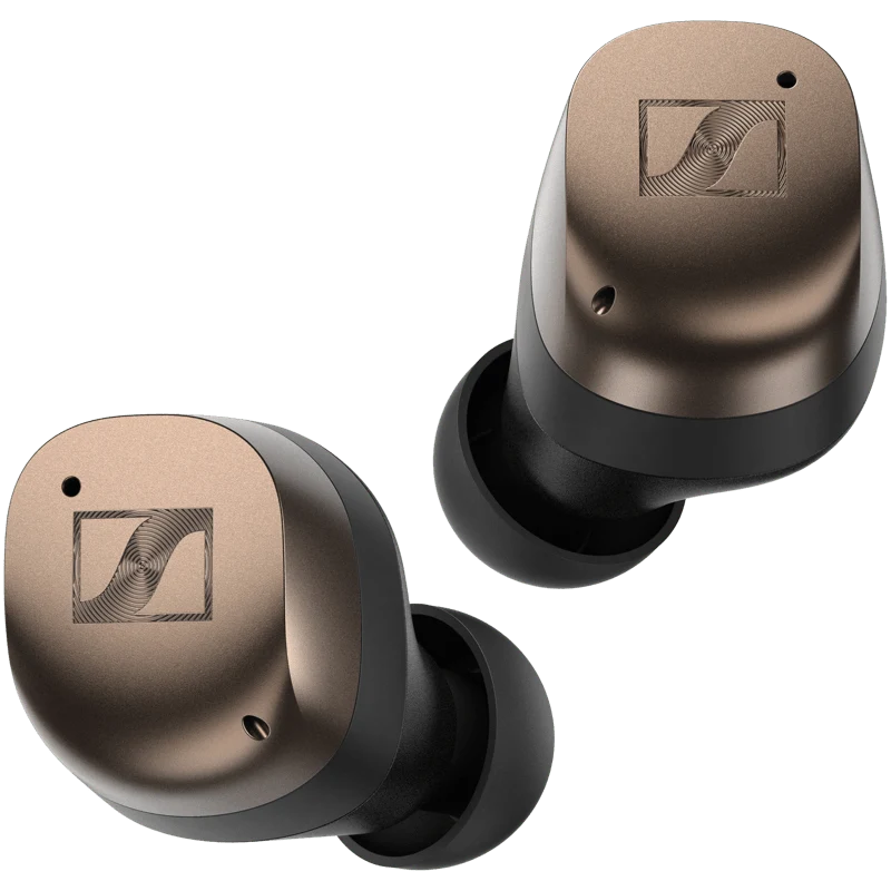 Sennheiser Momentum TW 4 noise-canceling earbuds, Copper/Black