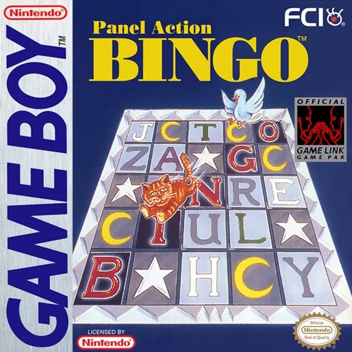 Panel Action Bingo - Nintendo Game Boy