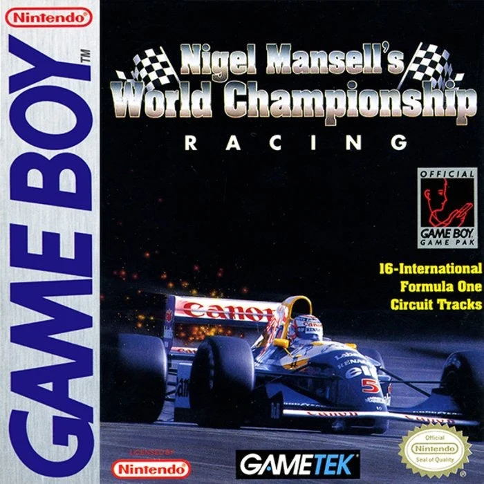 Nigel Mansell's World Championship Racing - Nintendo Game Boy