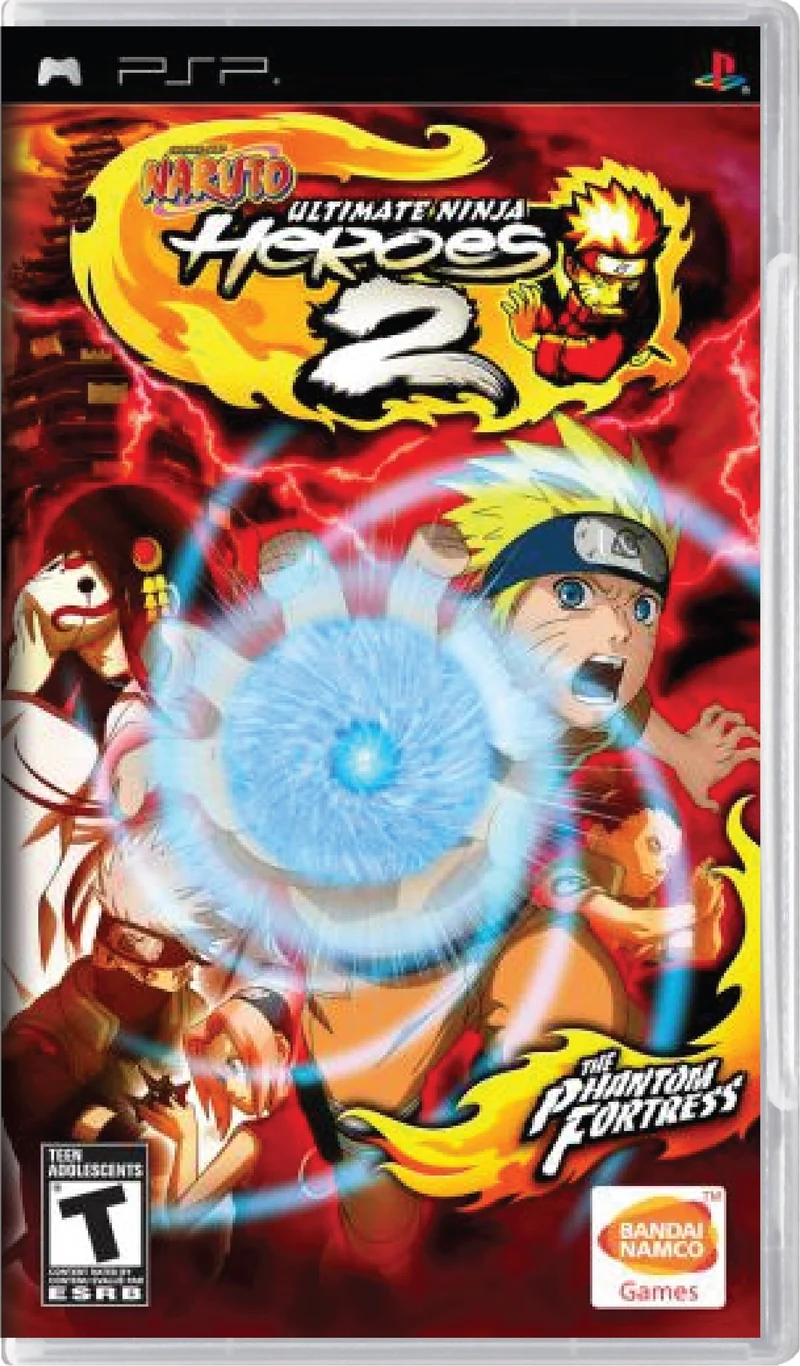Naruto Ultimate Ninja Heroes 2 The Phantom Fortress - Sony PSP