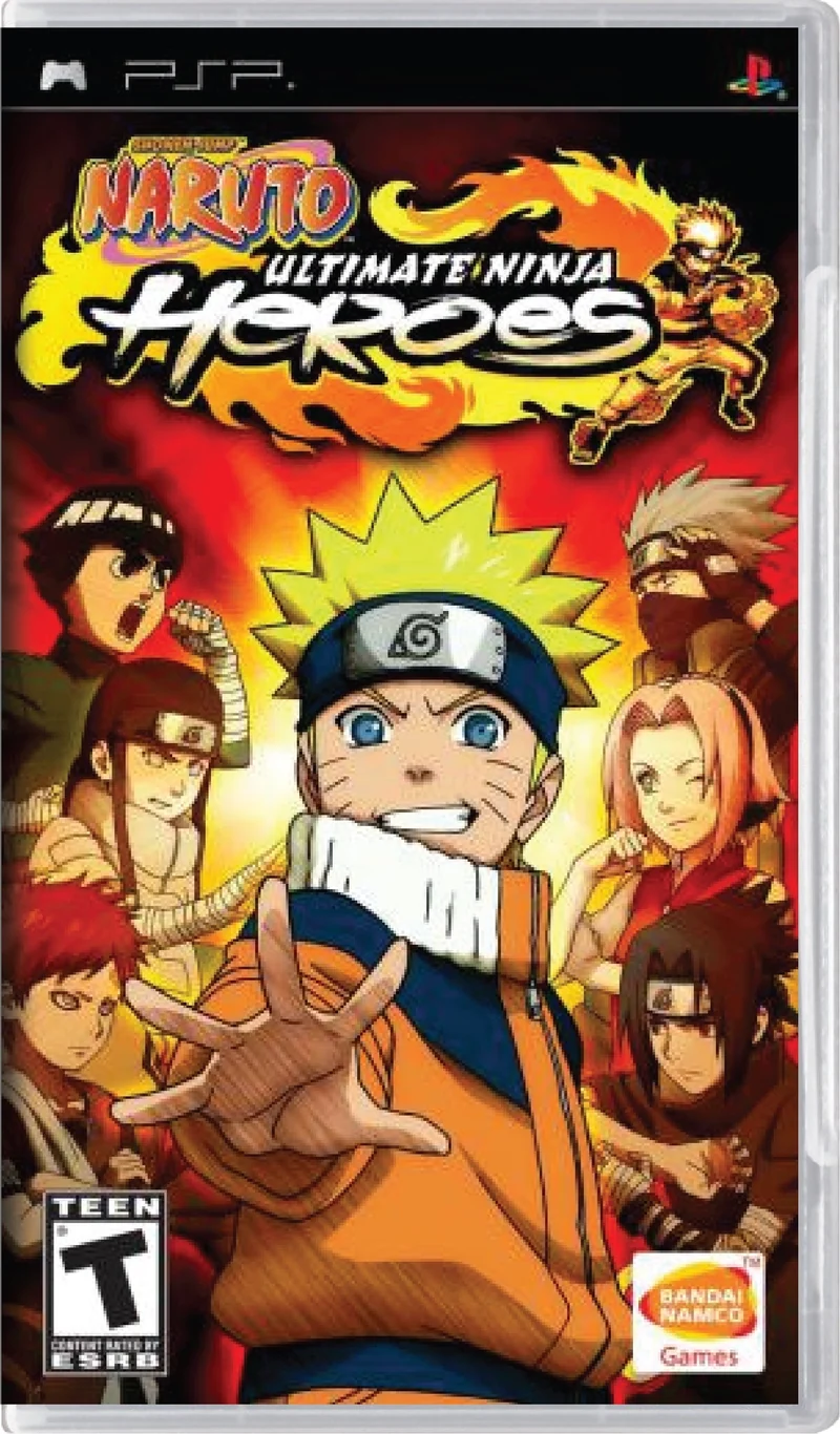 Naruto Ultimate Ninja Heroes - Sony PSP