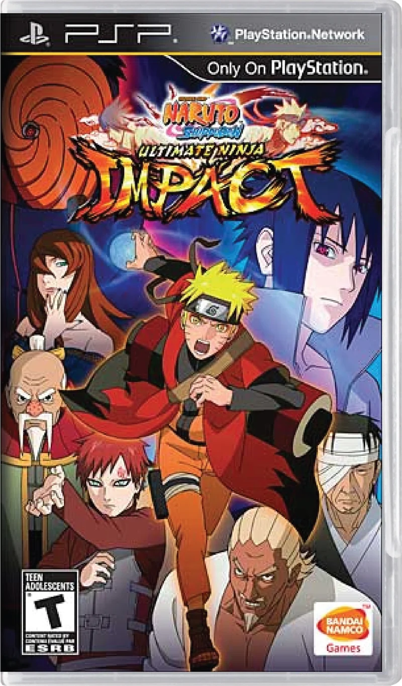 Naruto Shippuden Ultimate Ninja Impact - Sony PSP