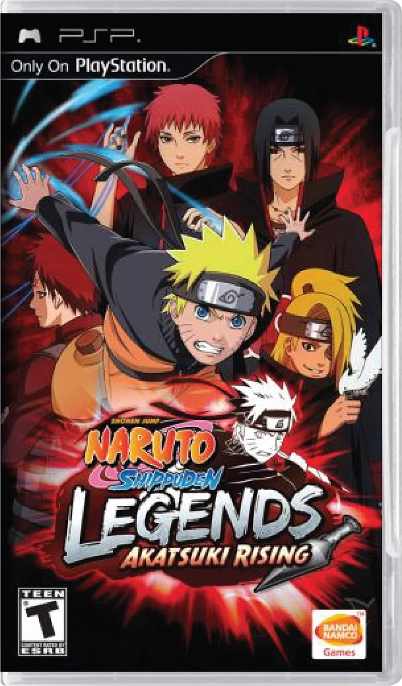 Naruto Shippuden Legends Akatsuki Rising - Sony PSP