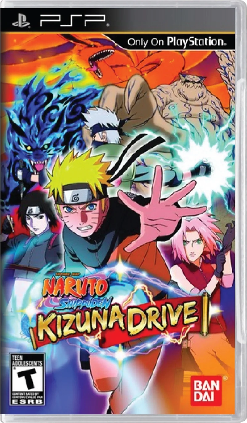 Naruto Shippuden Kizuna Drive - Sony PSP