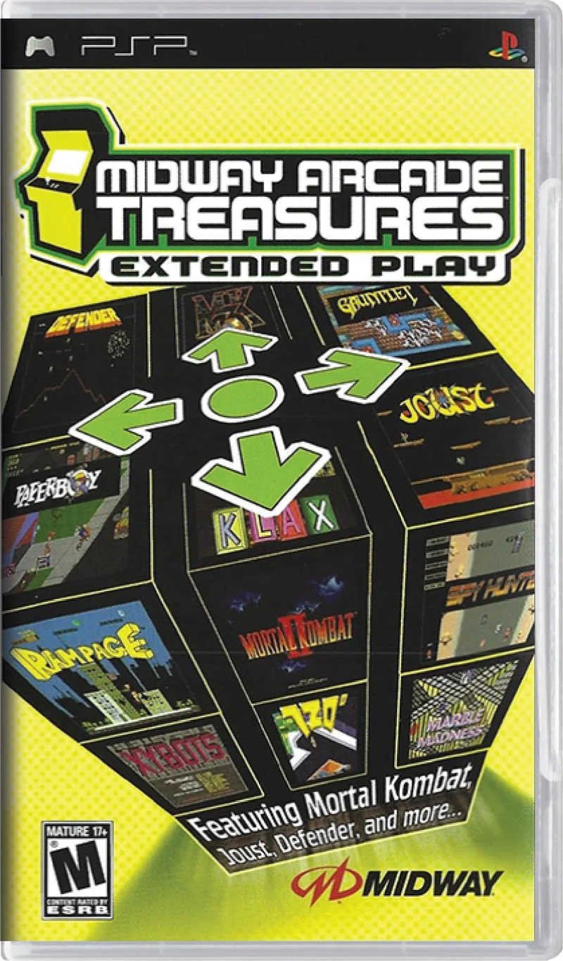 Midway Arcade Treasures Extended Play - Sony PSP