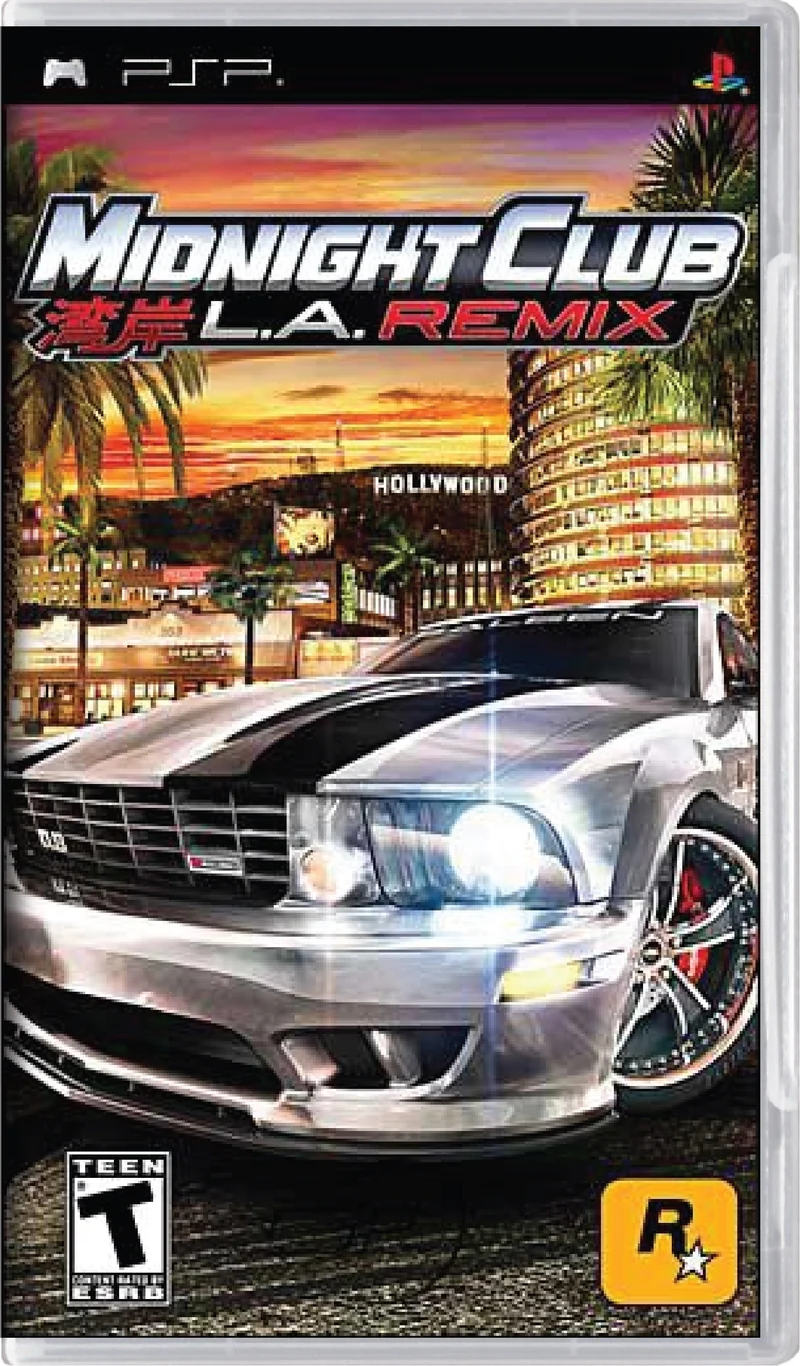 Midnight Club LA Remix - Sony PSP