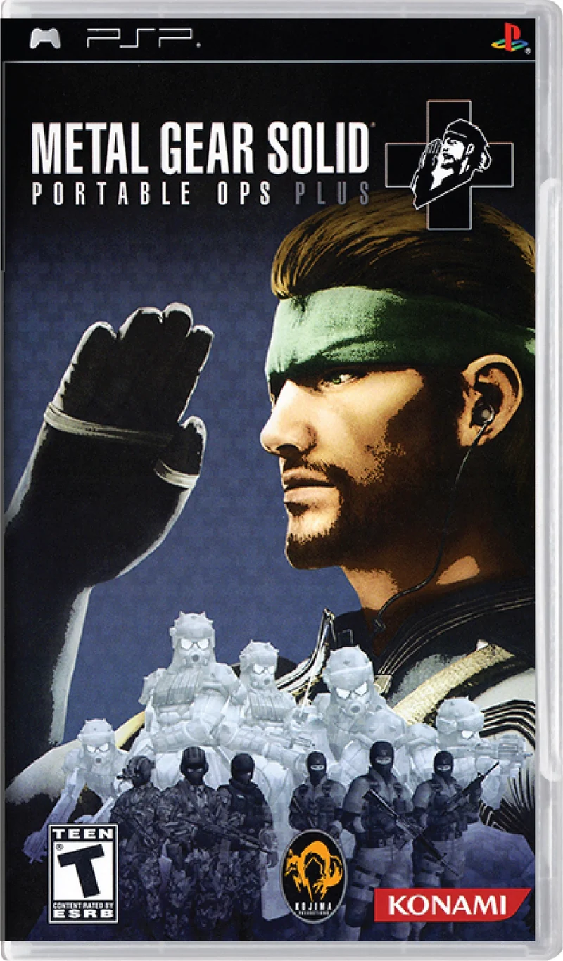 Metal Gear Solid Portable Ops Plus - Sony PSP