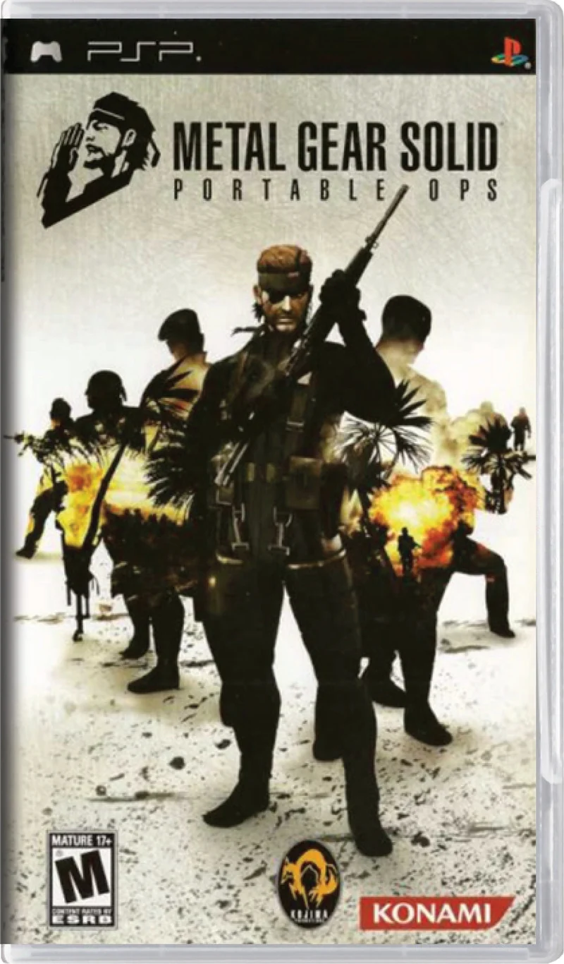 Metal Gear Solid Portable Ops - Sony PSP