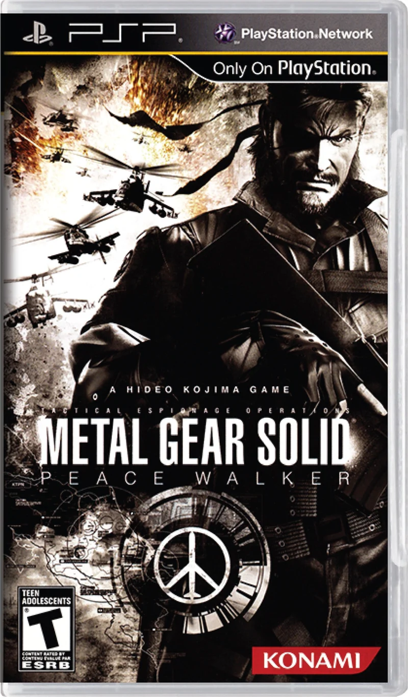 Metal Gear Solid Peace Walker - Sony PSP