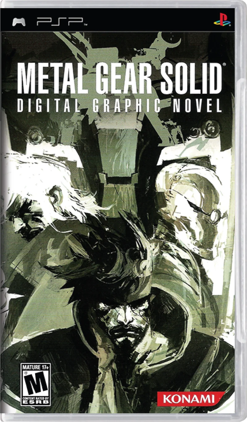 Metal Gear Solid Digital Graphic Novel - Sony PSP