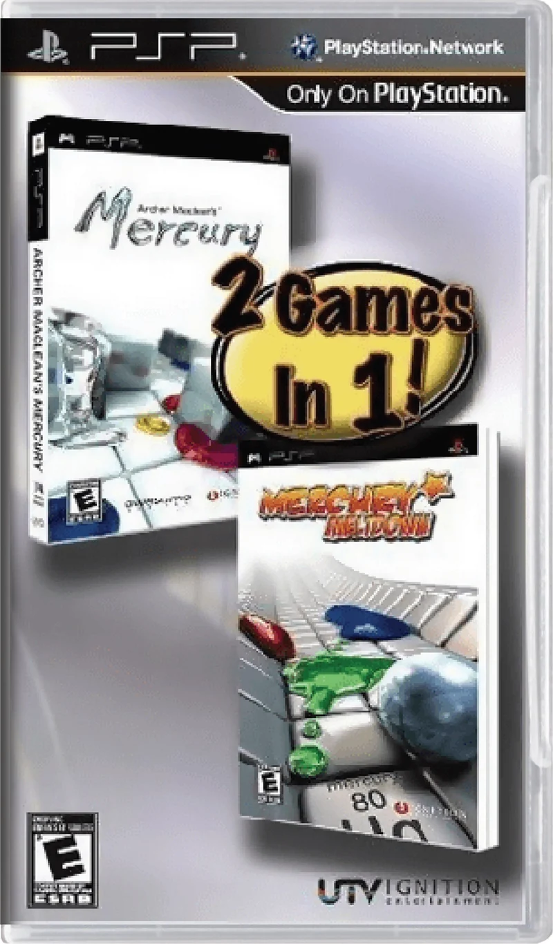 Mercury & Mercury Meltdown Combo - Sony PSP
