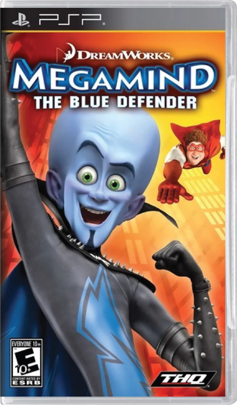 MegaMind The Blue Defender - Sony PSP
