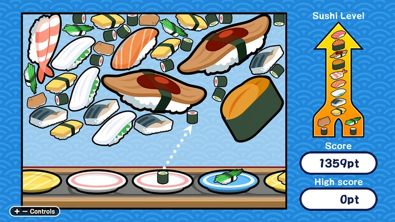 Nintendo Switch SUSHI Shot + Tokujou 3-Shumori Set