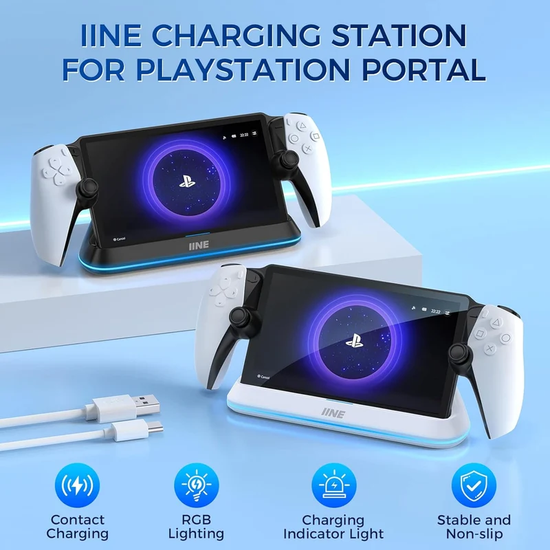 IINE Charging Station for PlayStation Portal