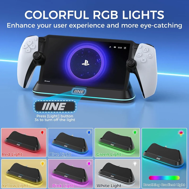 IINE Charging Station for PlayStation Portal