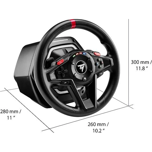 Thrustmaster T128 Racing Wheel and Pedals, PC/Xbox
