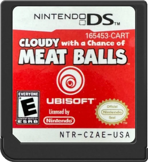 Cloudy with a Chance of Meatballs - (Game Only) (Nintendo DS)