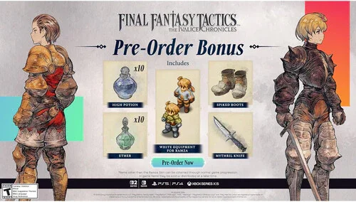 Final Fantasy Tactics: The Ivalice Chronicles - (New) (Playstation 5)