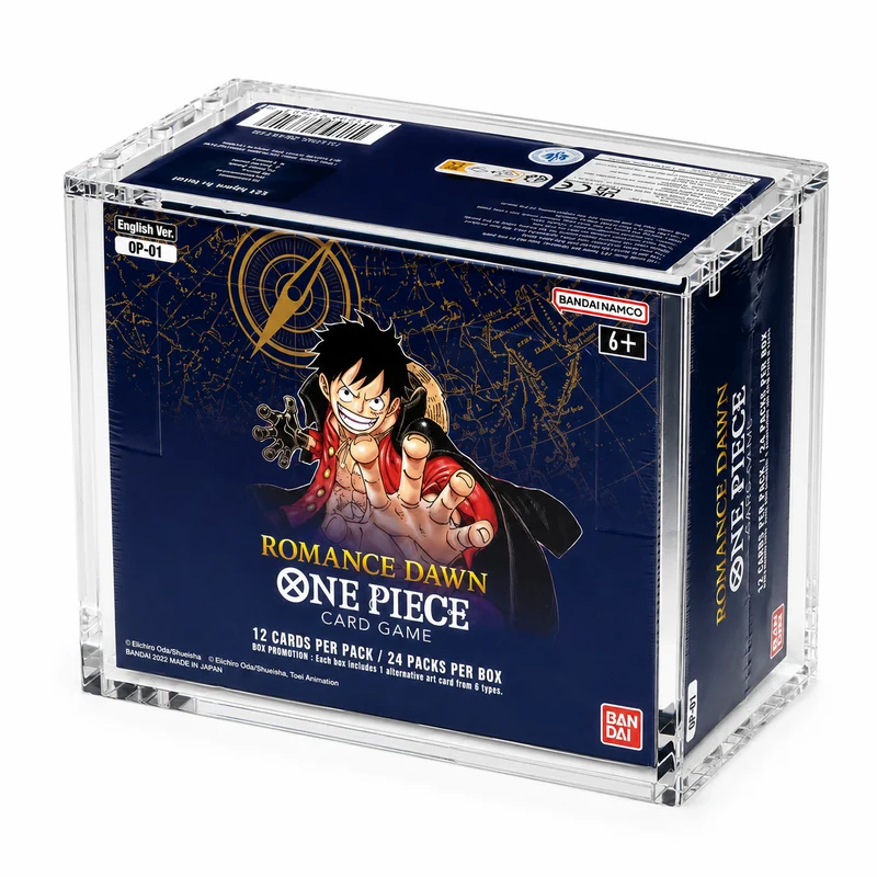 Acrylic Box Protezione Booster Box One Piece OP-01 / OP-03